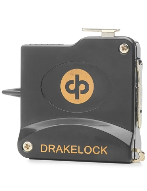 Drakes Pride Drakelock 10ft Steel Measure with Calipers - Black
